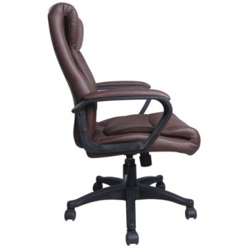 Кресло офисное BRABIX Enter EX-511 (коричневый) в Краснокаменске - krasnokamensk.mebel54.com | фото