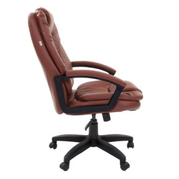 Кресло офисное BRABIX Trend EX-568 (коричневый) в Краснокаменске - krasnokamensk.mebel54.com | фото