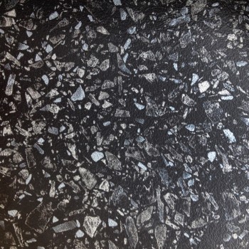 Мебельный щит (3000*600*6мм) №21 Черное серебро глянец в Краснокаменске - krasnokamensk.mebel54.com | фото