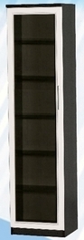 Шкаф средний со стеклодверью ДЛЯ ГОСТИНОЙ ШСС-450 Венге/Дуб выбеленный в Краснокаменске - krasnokamensk.mebel54.com | фото