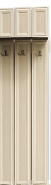 Вешалка для одежды навесная ДЛЯ ПРИХОЖЕЙ ВШ Венге/Дуб выбеленный в Краснокаменске - krasnokamensk.mebel54.com | фото